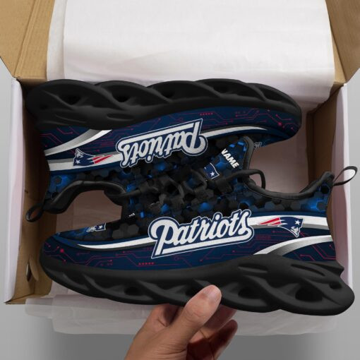 New England Patriots NFL Max Soul Shoes Sneakers For Men And Women neasalamis.com