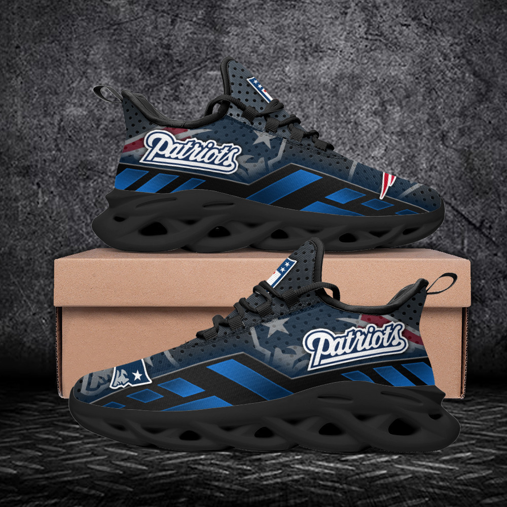 New England Patriots NFL Max Soul Shoes Sneakers For Men And Women neasalamis.com
