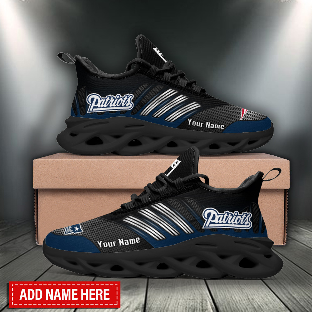 New England Patriots NFL Max Soul Shoes Sneakers For Men And Women neasalamis.com