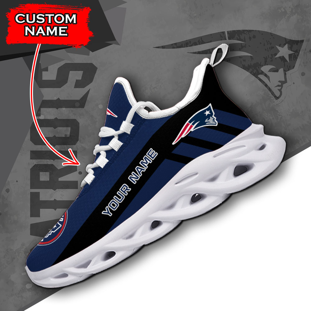New England Patriots NFL Max Soul Shoes Sneakers For Men And Women neasalamis.com
