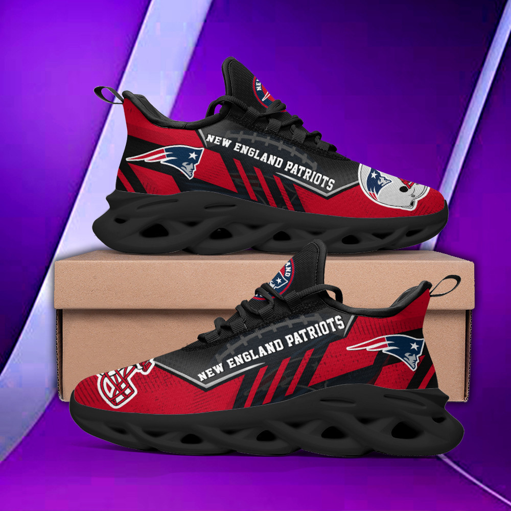 New England Patriots NFL Max Soul Shoes Sneakers For Men And Women neasalamis.com