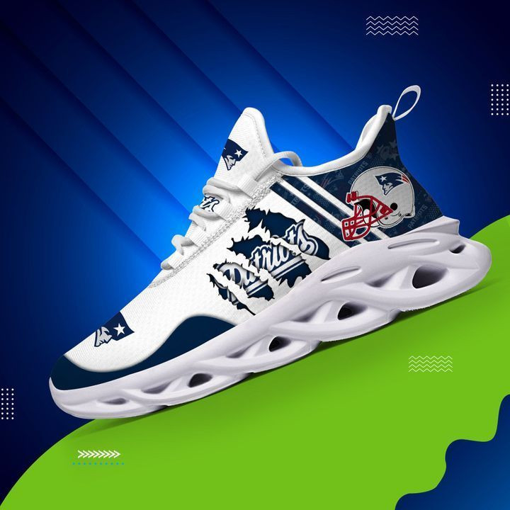 New England Patriots NFL Max Soul Shoes Sneakers For Men And Women neasalamis.com