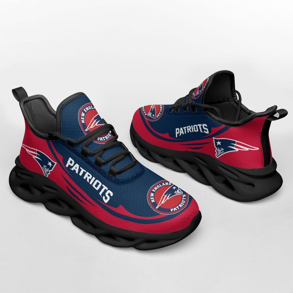 New England Patriots NFL Max Soul Shoes Sneakers For Men And Women neasalamis.com