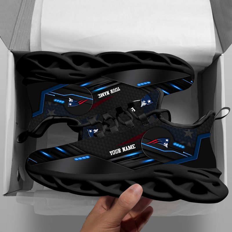 New England Patriots NFL Max Soul Shoes Sneakers For Men And Women neasalamis.com