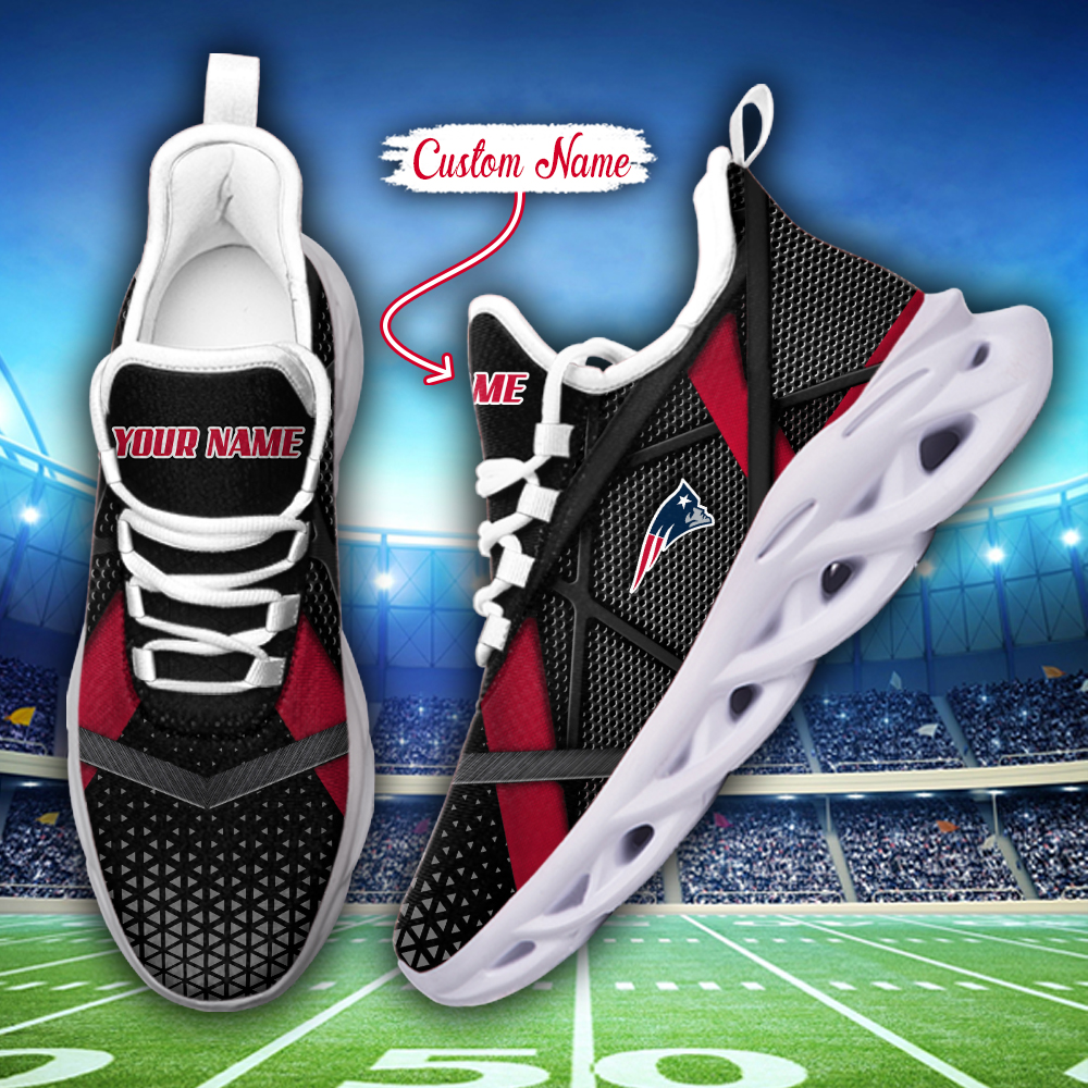 New England Patriots NFL Max Soul Shoes Sneakers For Men And Women neasalamis.com