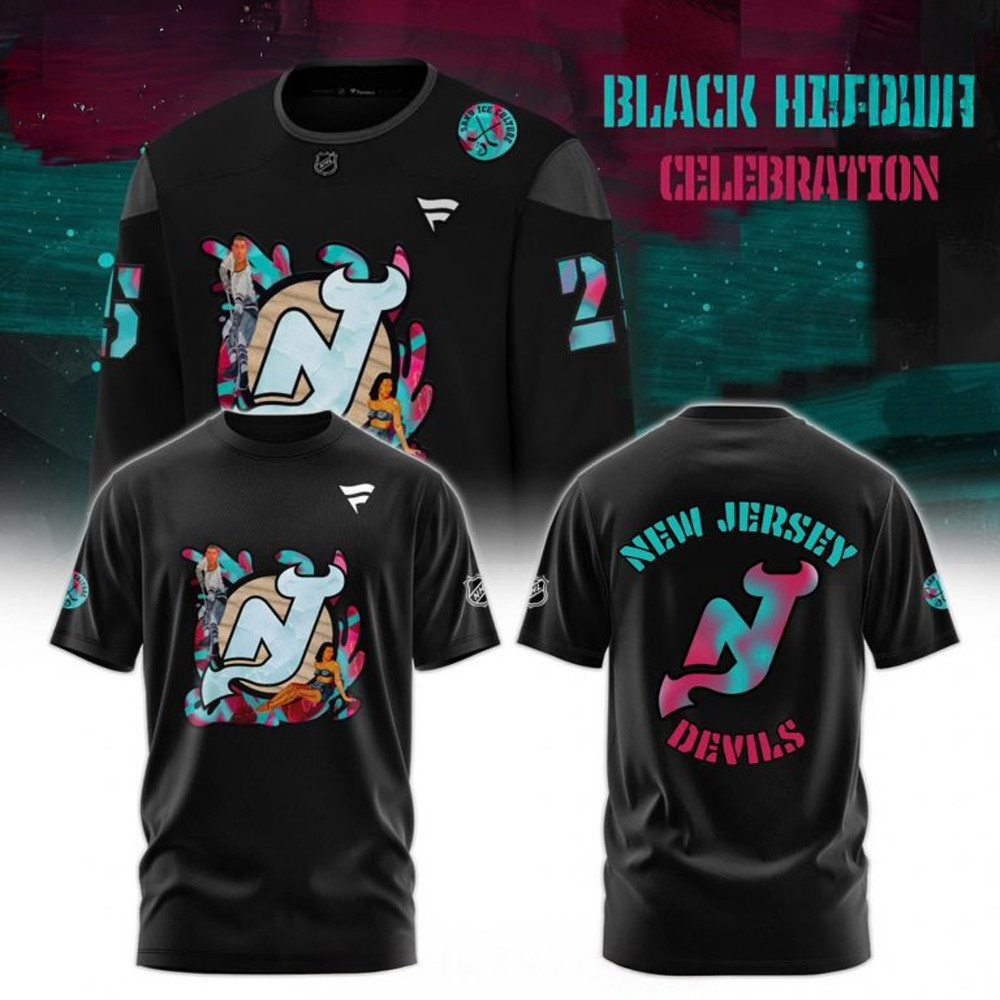 New Jersey Devils 2025 Black History Celebration T-Shirt Best Gifts For Hockey Fans Neasalamis.com