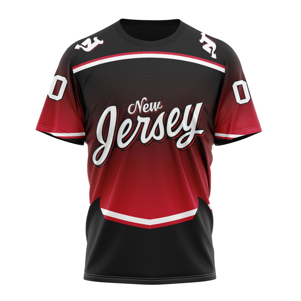 New Jersey Devils New Gradient Series Concept Personalized Name And Number T-Shirt Style Neasalamis.com