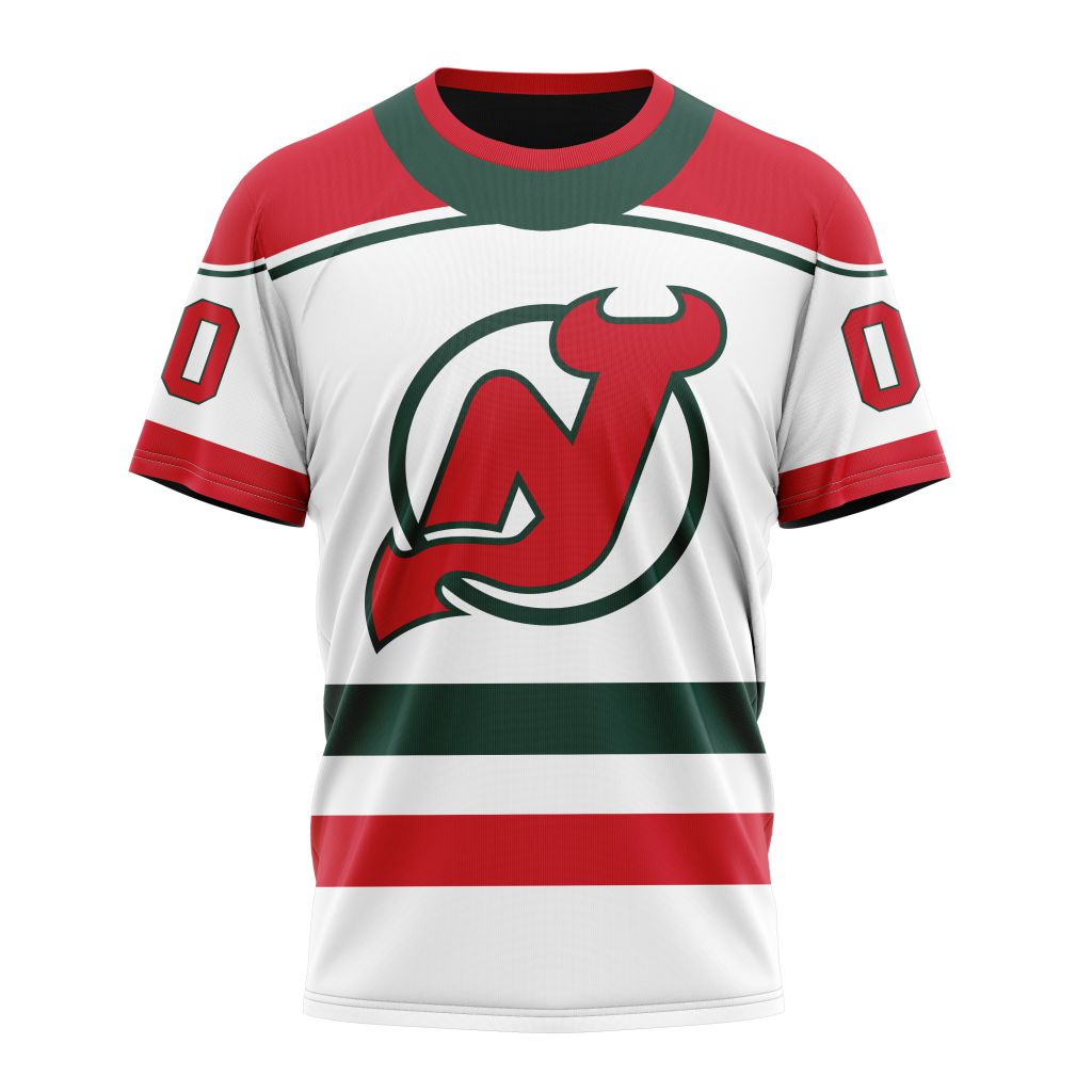 New Jersey Devils Personalize 2023 Heritage Kits Personalized Name And Number T-Shirt Style Neasalamis.com