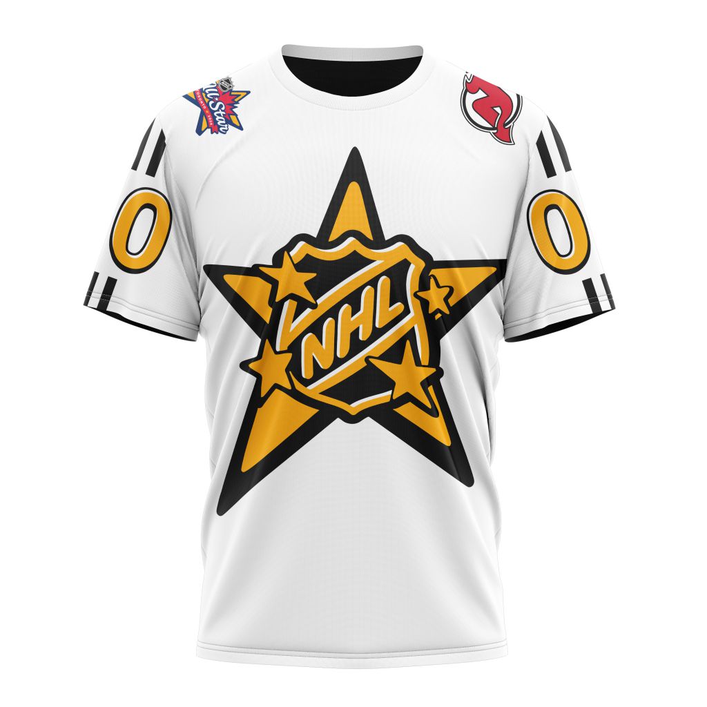 New Jersey Devils Personalized 2024 NHL All-Star Game Personalized Name And Number T-Shirt Style Neasalamis.com
