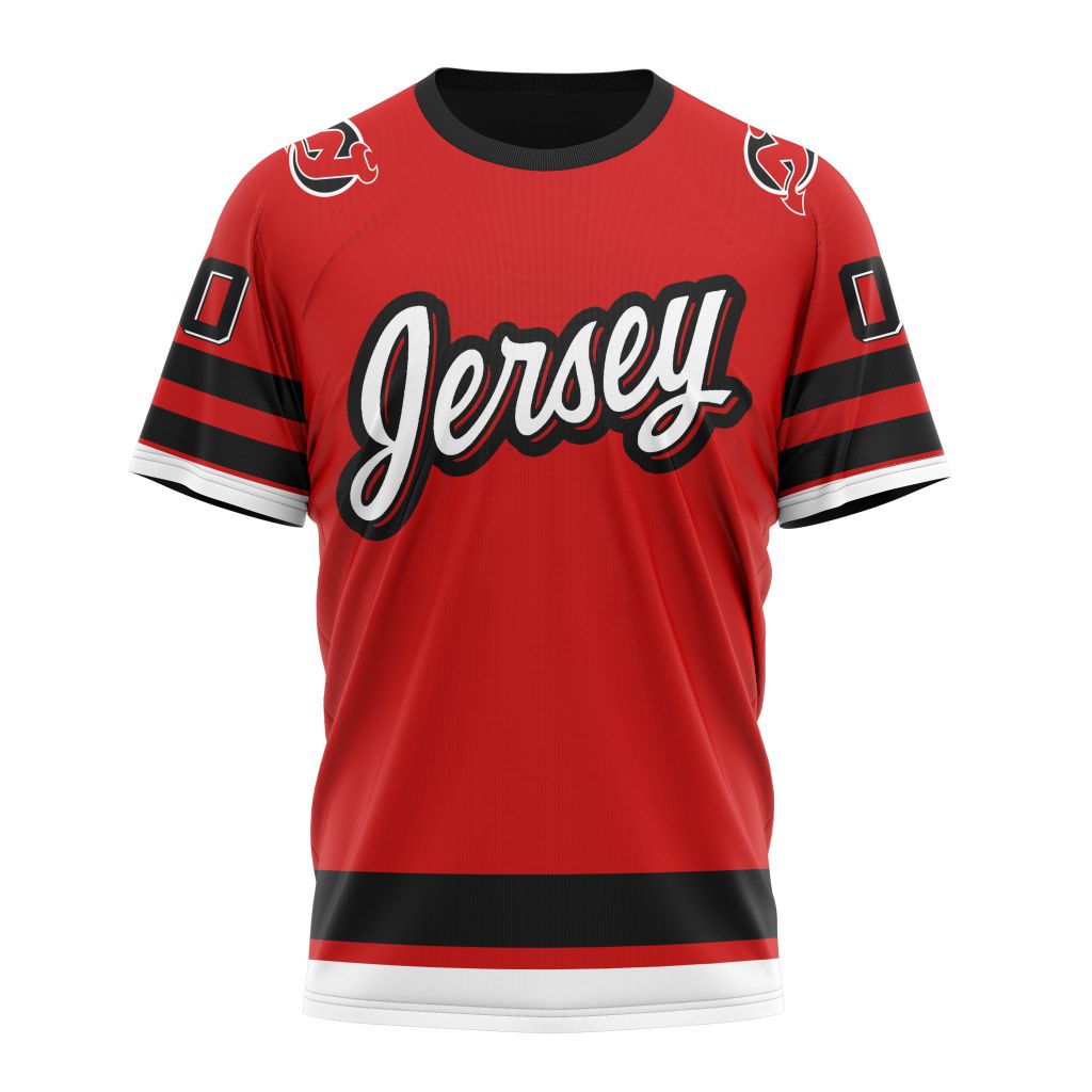 New Jersey Devils Special Bold Design 02 Personalized Name And Number T-Shirt Style Neasalamis.com