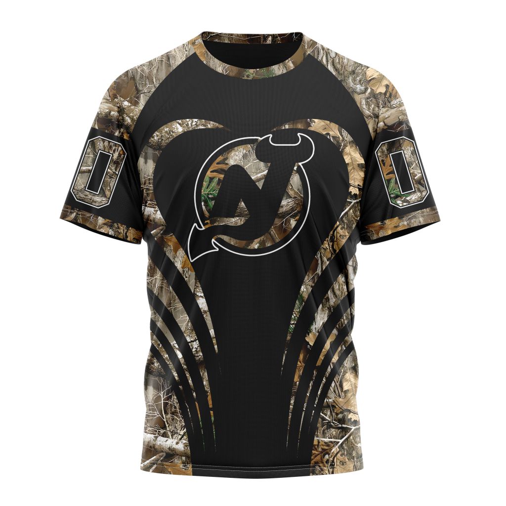 New Jersey Devils Special Camo Hunting Personalized Name And Number T-Shirt Style Neasalamis.com