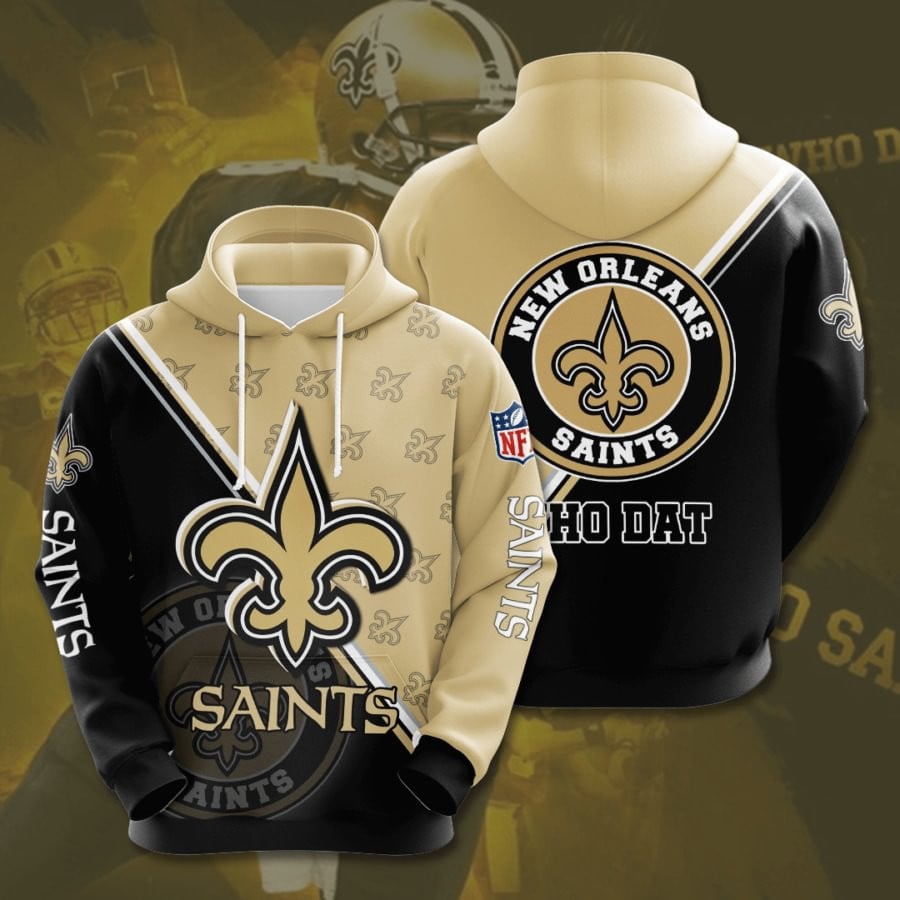 New Orleans Saints Logo NFL Football Team Hoodie Neasalamis