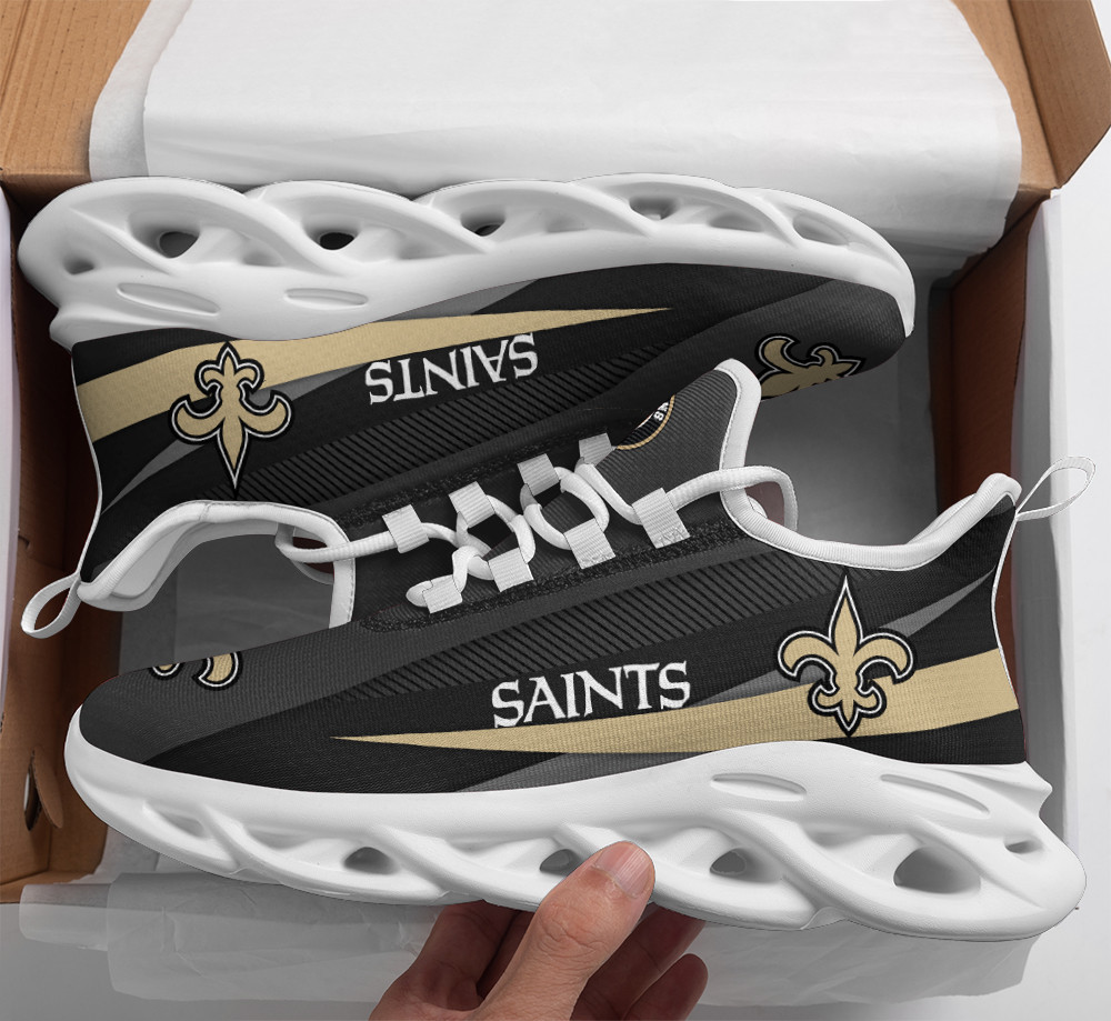 New Orleans Saints Max Soul Shoes Sneakers For Men And Women neasalamis.com