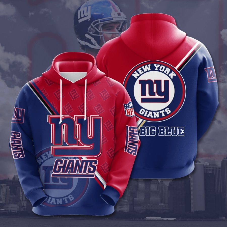 New York Giants Logo NFL Football Team Hoodie Neasalamis