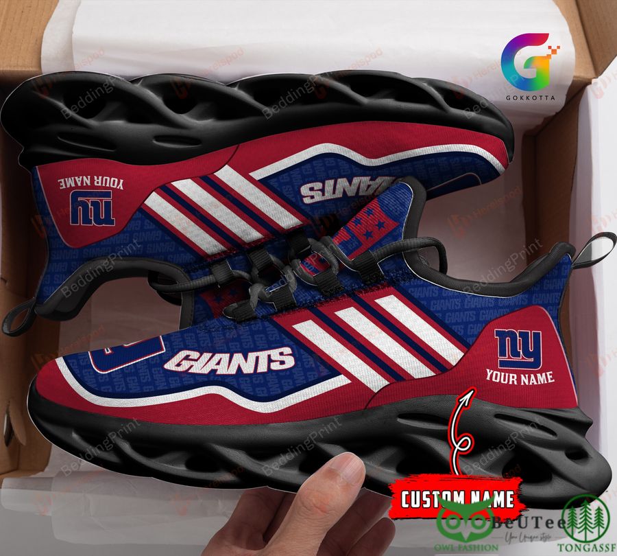 New York Giants Max Soul Shoes Sneakers For Men And Women neasalamis.com