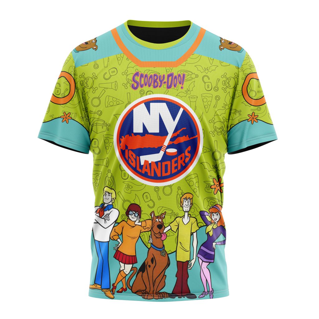 New York Islanders Special Scooby Doo Design 01 Personalized Name And Number T-Shirt Style Neasalamis.com