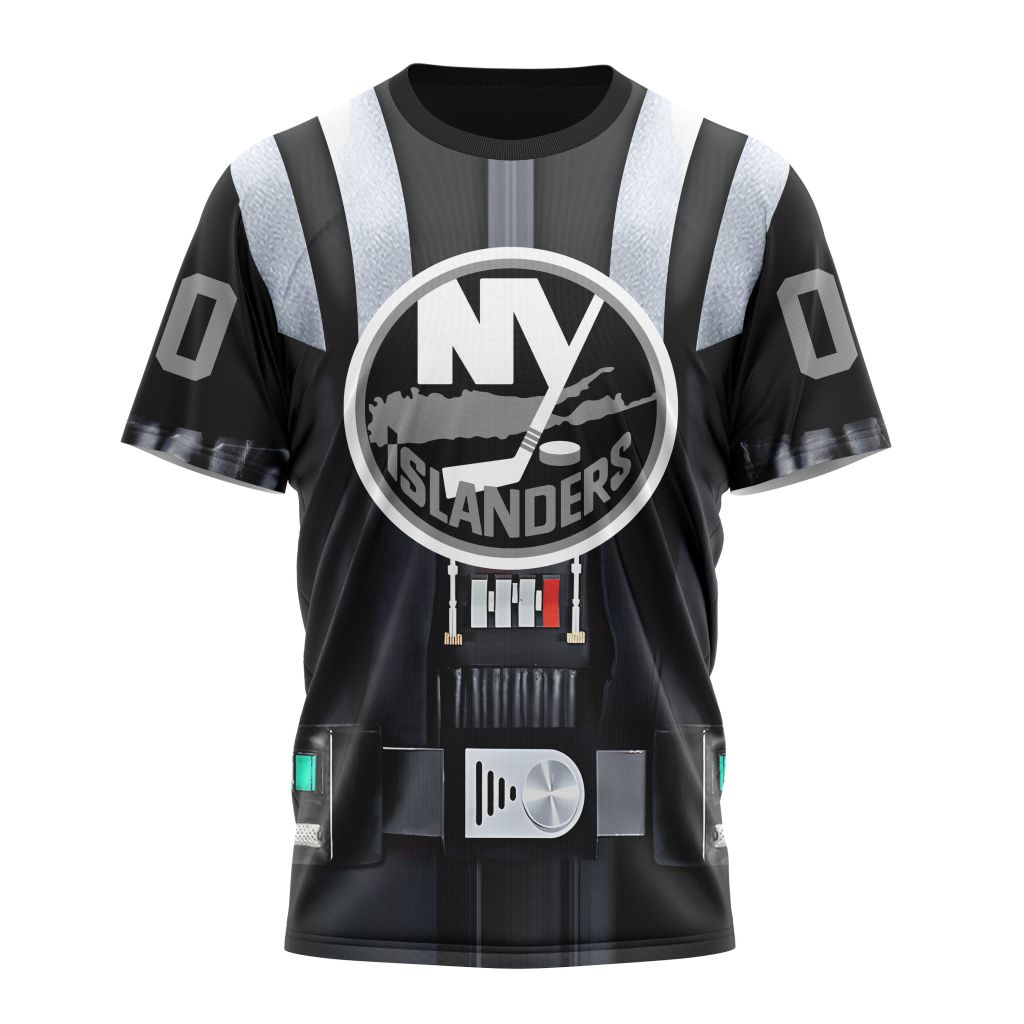 New York Islanders Special Star Wars Darth Vader Design 01 Personalized Name And Number T-Shirt Style Neasalamis.com