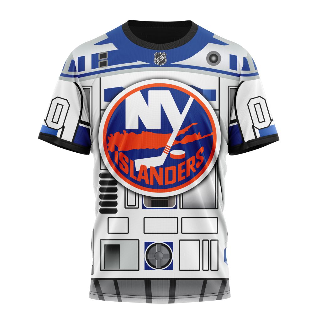 New York Islanders Specialized Star Wars May The 4th Be With You Personalized Name And Number T-Shirt Style 75616 Neasalamis.com