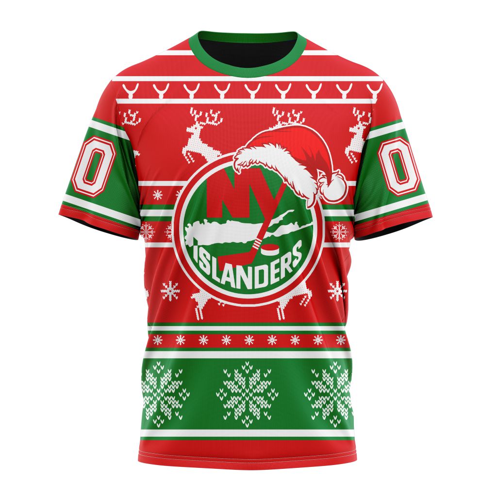New York Islanders Specialized Unisex Christmas Is Coming Personalized Name And Number T-Shirt Style Neasalamis.com