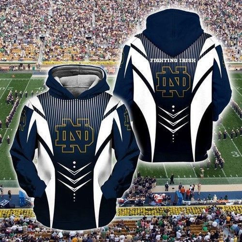 Notre Dame Fighting Irish For Fan Zip Hoodie Zip Hoodie Neasalamis