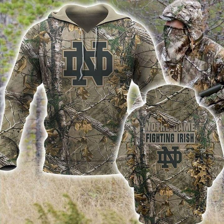 Notre Dame Fighting Irish Forest Hoodie Neasalamis