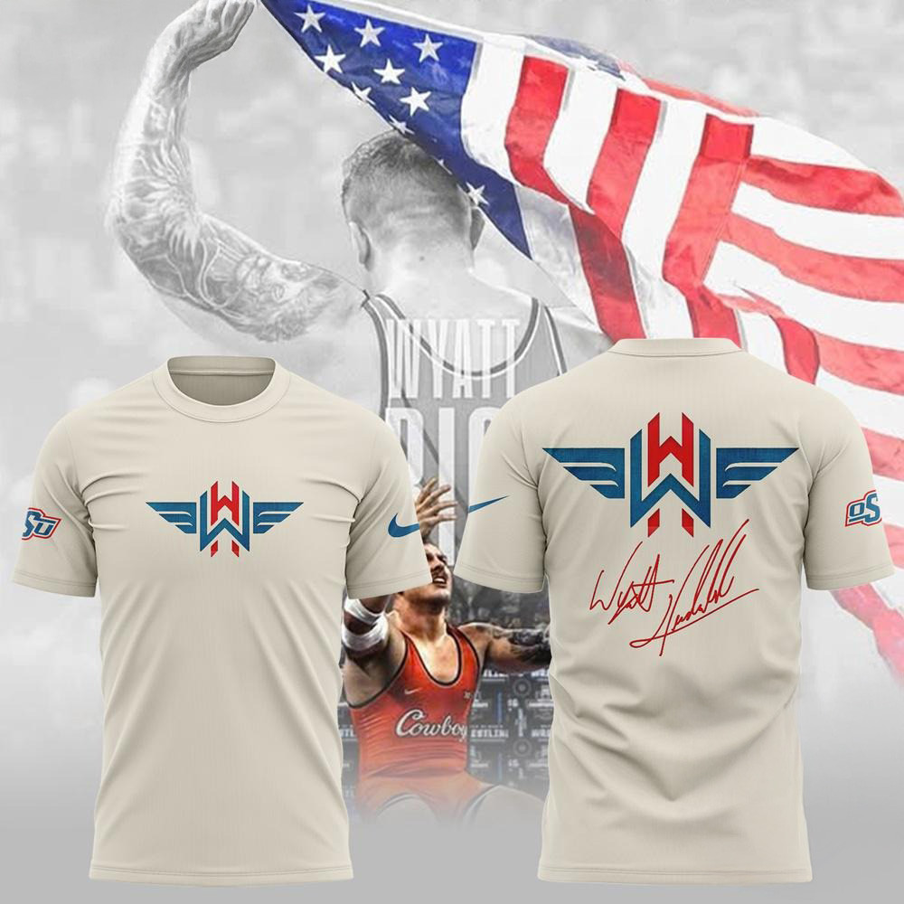 Oklahoma State Cowboys Wyatt Hendrickson Shirt Unique Gifts For Football Fans Neasalamis.com