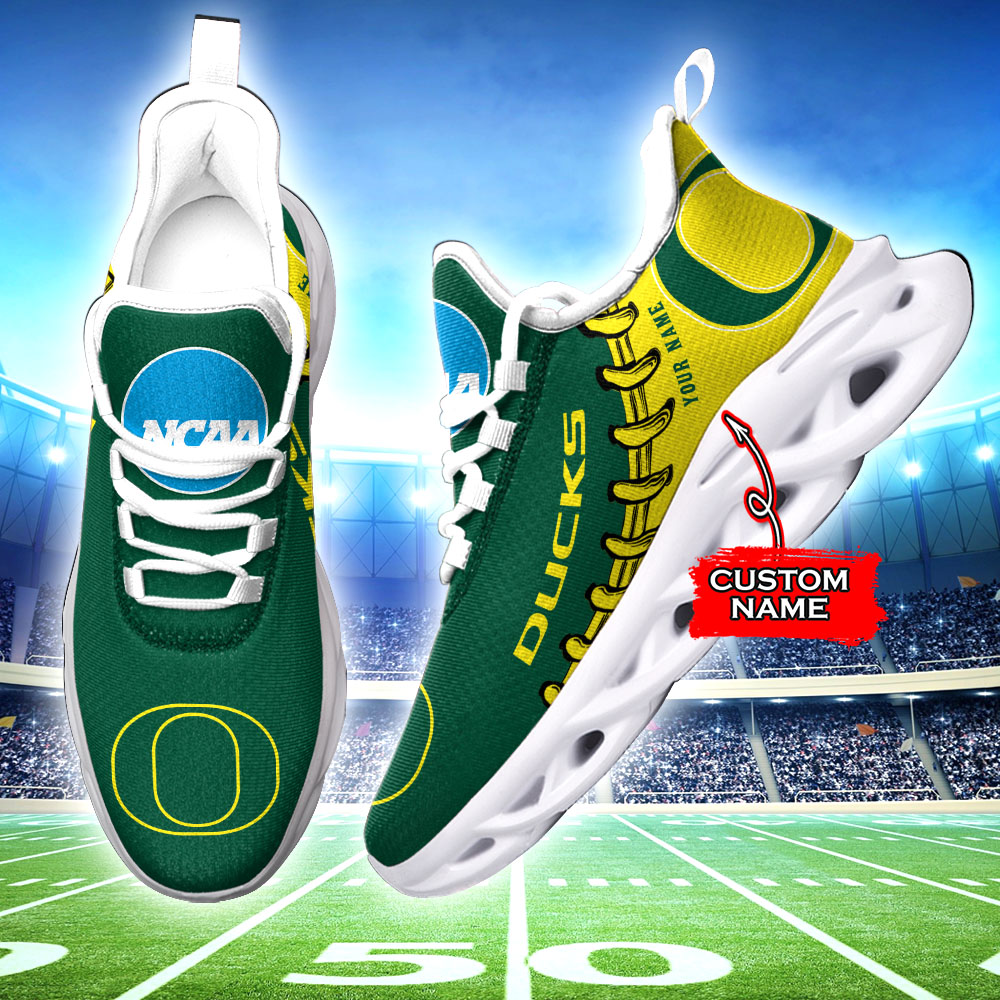 Oregon Ducks NCAA Max Soul Shoes Sneakers For Men And Women neasalamis.com