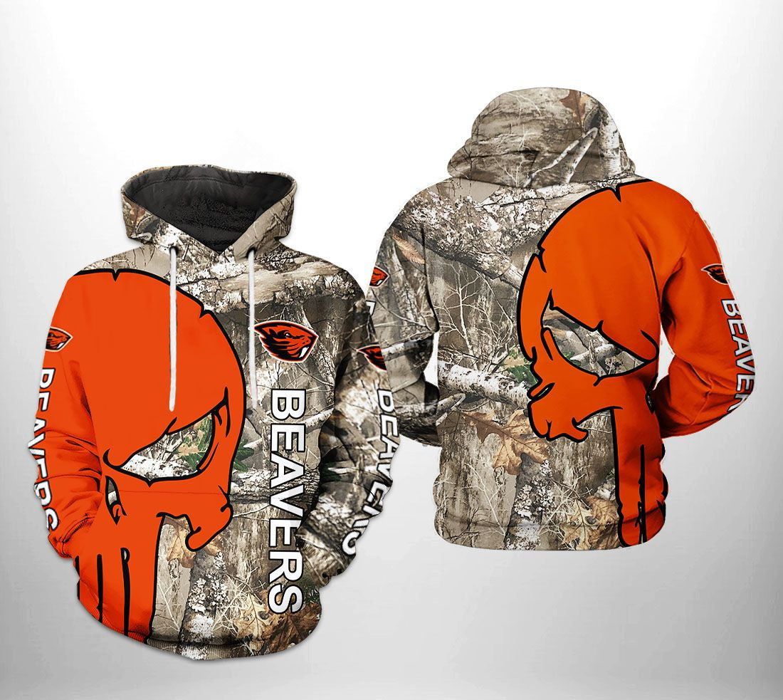Oregon State Beavers NCAA Camo Veteran Hunting Hoodie Neasalamis