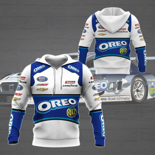 Oreo Nascar Racing Shirt Fan Gift 648 Stylist Unisex 3d Hoodie Zip Hoodie Neasalamis