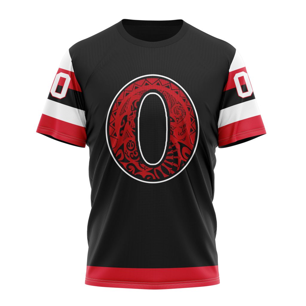 Ottawa Senators Special Bold Design 02 Personalized Name And Number T-Shirt Style Neasalamis.com
