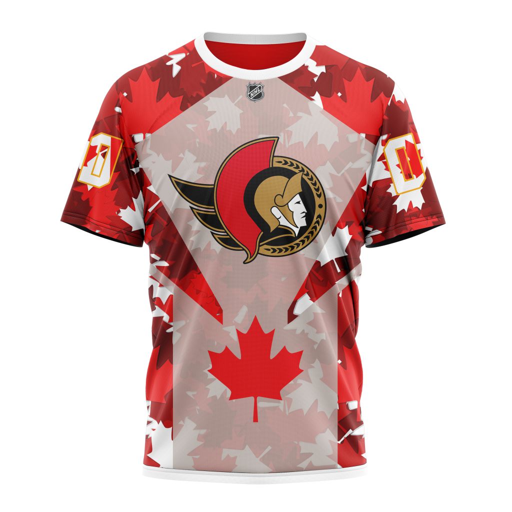 Ottawa Senators Special Concept For Canaday Day Personalized Name And Number T-Shirt Style Neasalamis.com