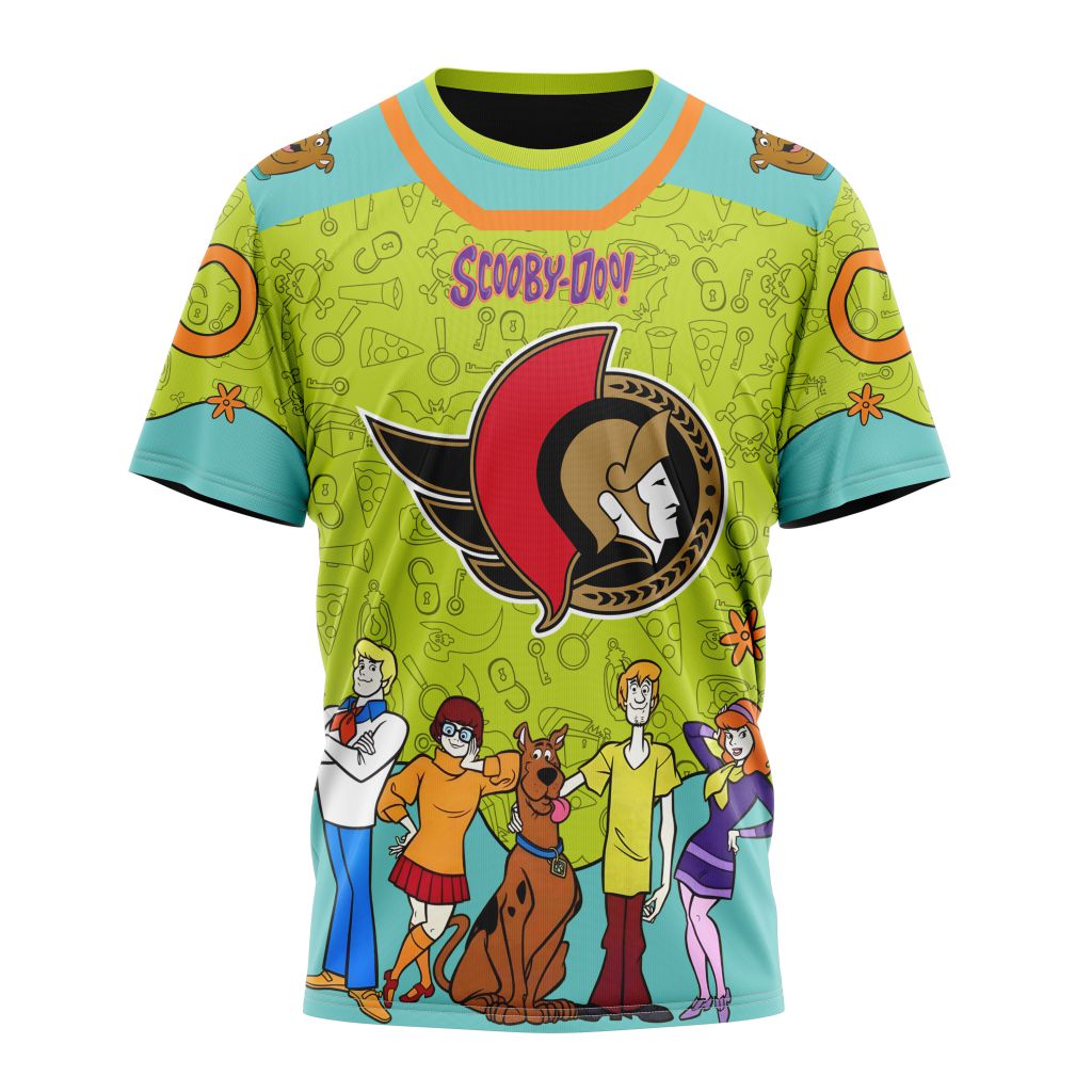 Ottawa Senators Special Scooby Doo Design 01 Personalized Name And Number T-Shirt Style Neasalamis.com