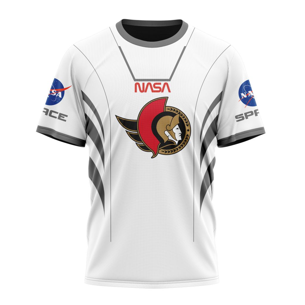 Ottawa Senators Special Space Force NASA Astronaut Design Personalized Name And Number T-Shirt Style Neasalamis.com