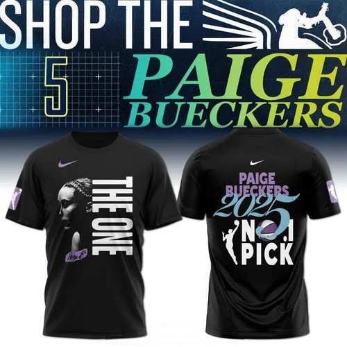 Paige Bueckers 2025 The One WNBA T-Shirt Basketball Neasalamis.com