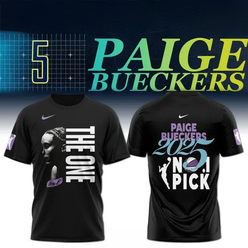 Paige Bueckers 2025 The One WNBA T-Shirt Gift Ideas For Basketball Lovers Neasalamis.com