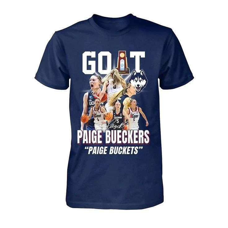 Paige Bueckers Go It UConn City Huskies Champions 2025 Shirt Gift For Basketball Fans Neasalamis.com