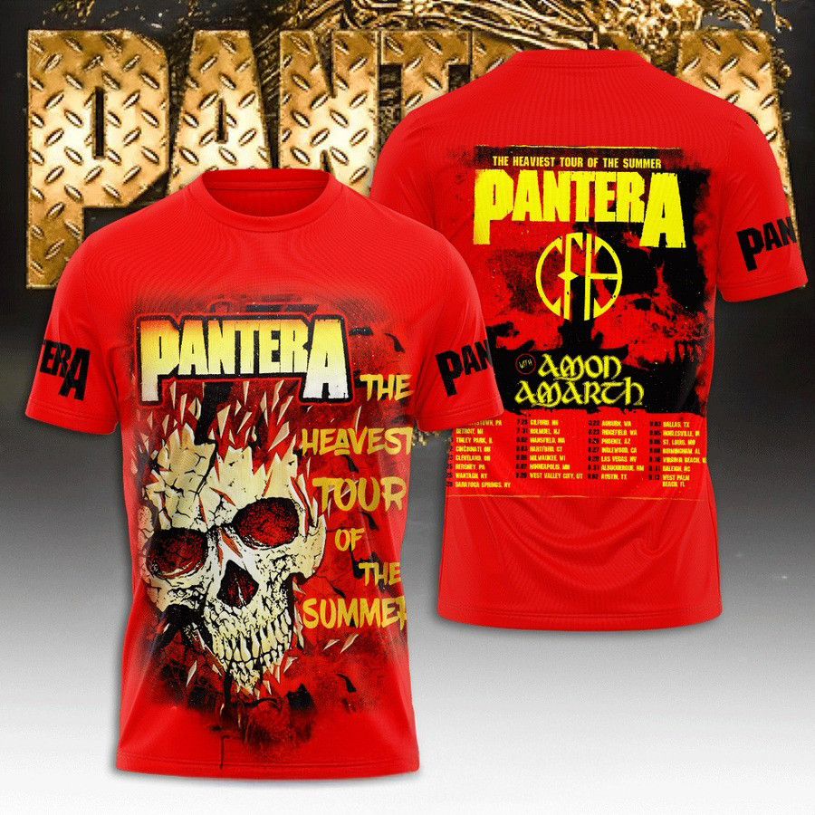 Pantera The Heavest Tour Of The Summer T-Shirt Music Lovers Gifts Neasalamis.com