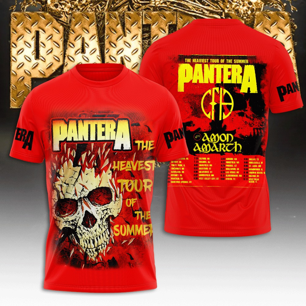 Pantera The Heaviest Tour Of The Summer Shirt Music Neasalamis.com