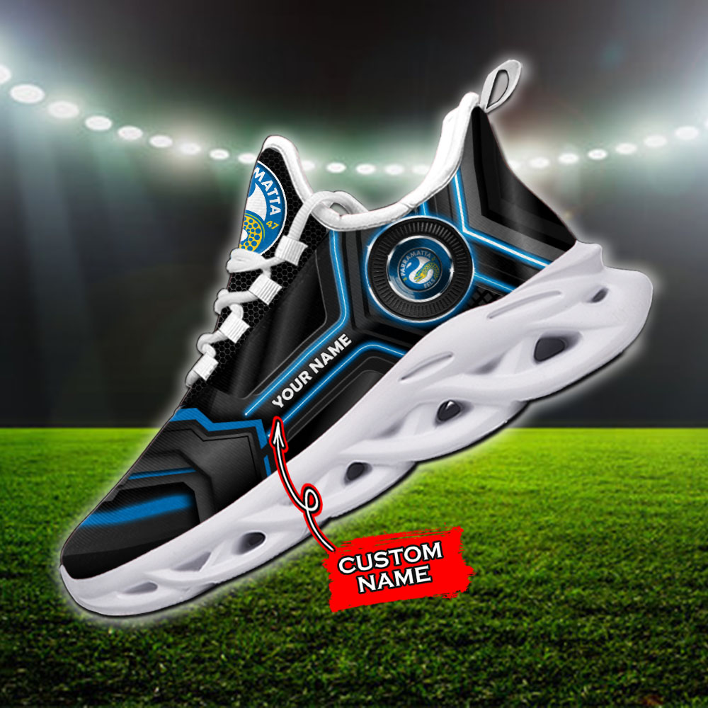 Parramatta Eels NRL Max Soul Shoes Sneakers For Men And Women neasalamis.com