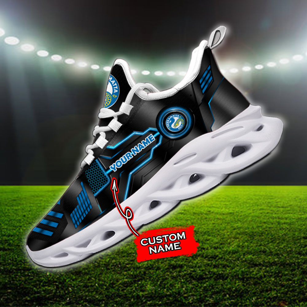 Parramatta Eels NRL Max Soul Shoes Sneakers For Men And Women neasalamis.com