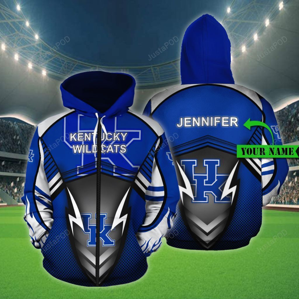 Personalized Kentucky Wildcats Hoodie Zip Hoodie Neasalamis