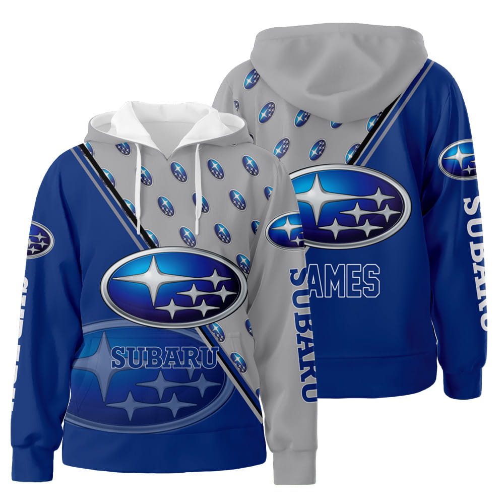 Personalized NTT93 3D All Over Print Hoodie Zip-Up Hoodie Subaru 3D All Over Print Hoodie Zip-Up Hoodie Neasalamis