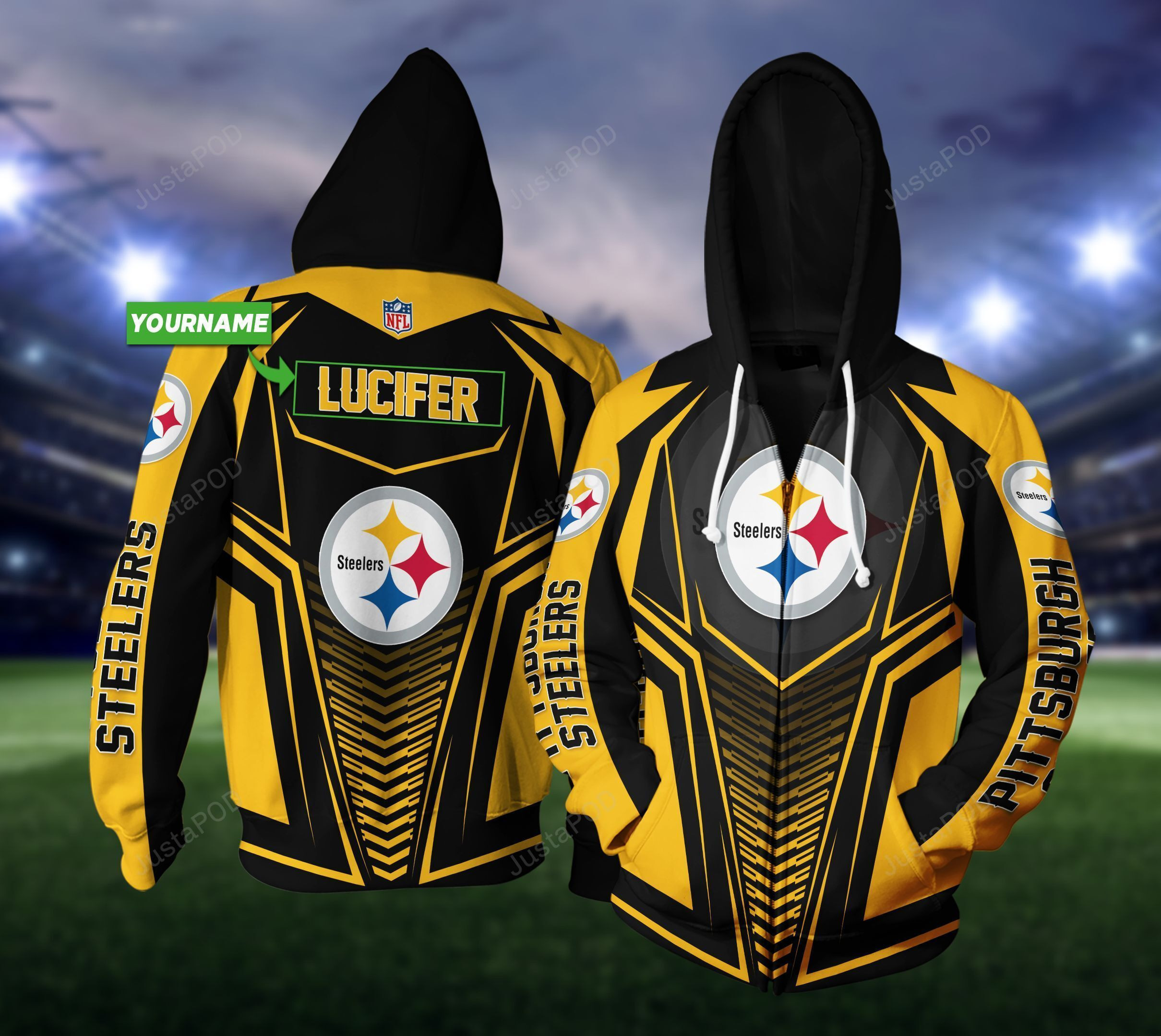 Personalized Pittsburgh Steelers Hoodie Neasalamis