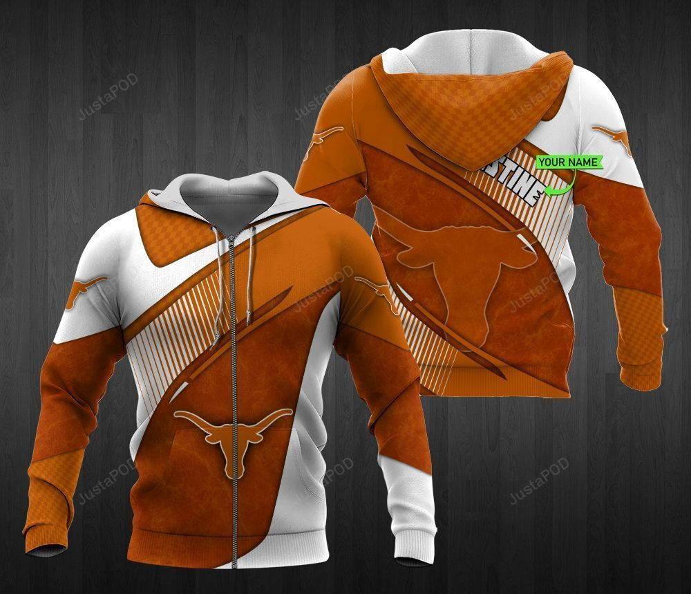 Personalized Texas Longhorns Hoodie Neasalamis