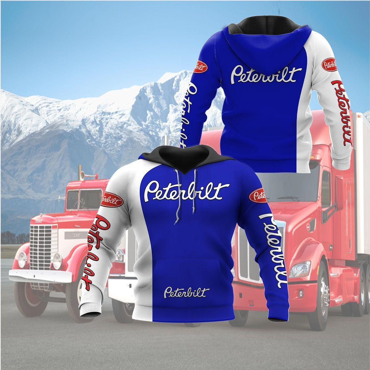 Peterbilt Shirt Fan Gift 130 Stylist Unisex 3d Hoodie Zip Hoodie Neasalamis