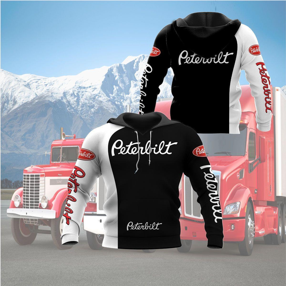 Peterbilt Shirt Fan Gift 134 Stylist Unisex 3d Hoodie Zip Hoodie Neasalamis