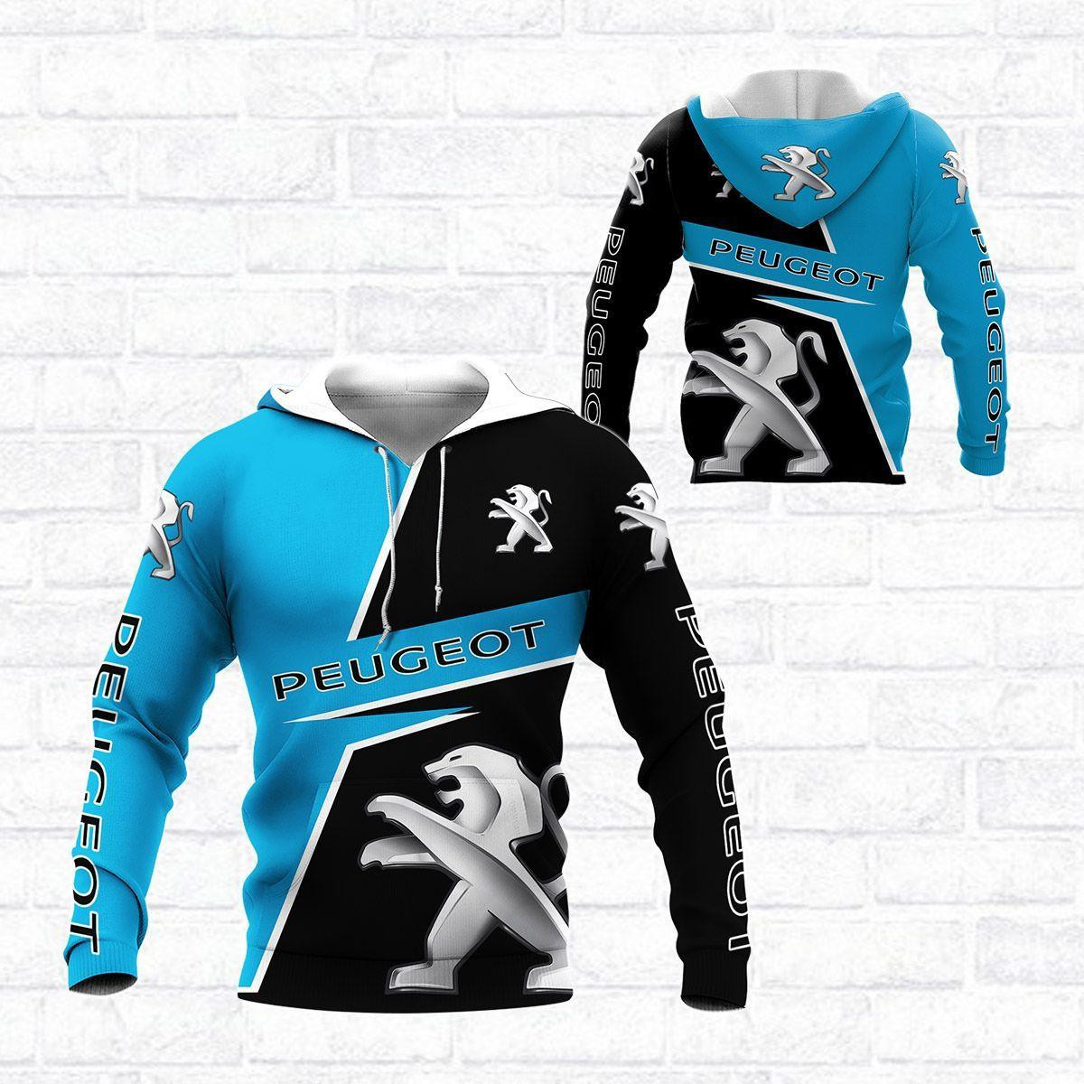 Peugeot Shirt Fan Gift 457 Stylist Unisex 3d Hoodie Zip Hoodie Neasalamis