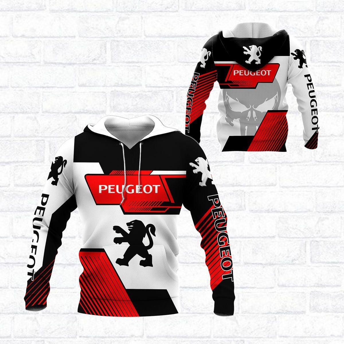 Peugeot Shirt Fan Gift 459 Stylist Unisex 3d Hoodie Zip Hoodie Neasalamis