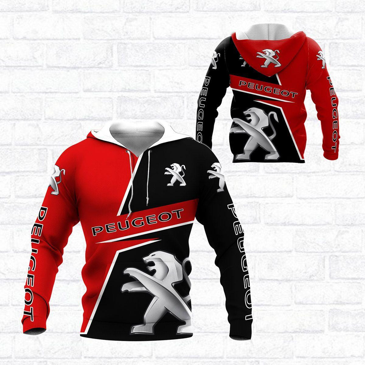 Peugeot Shirt Fan Gift 462 Stylist Unisex 3d Hoodie Zip Hoodie Neasalamis