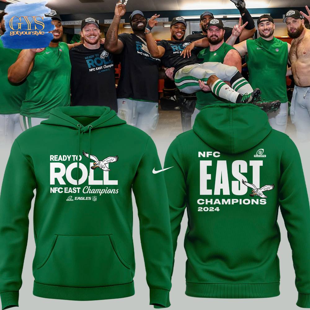 Philadelphia Eagles 2024 NFC East Division Champions Hoodie Neasalamis